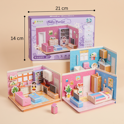 3D-Raum-Puzzle – Gestalten, bauen und entdecken!
