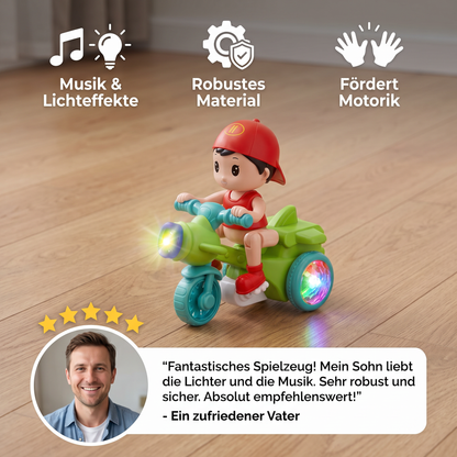 Leuchtendes Musik Kinder Stunt Roller Spielzeug