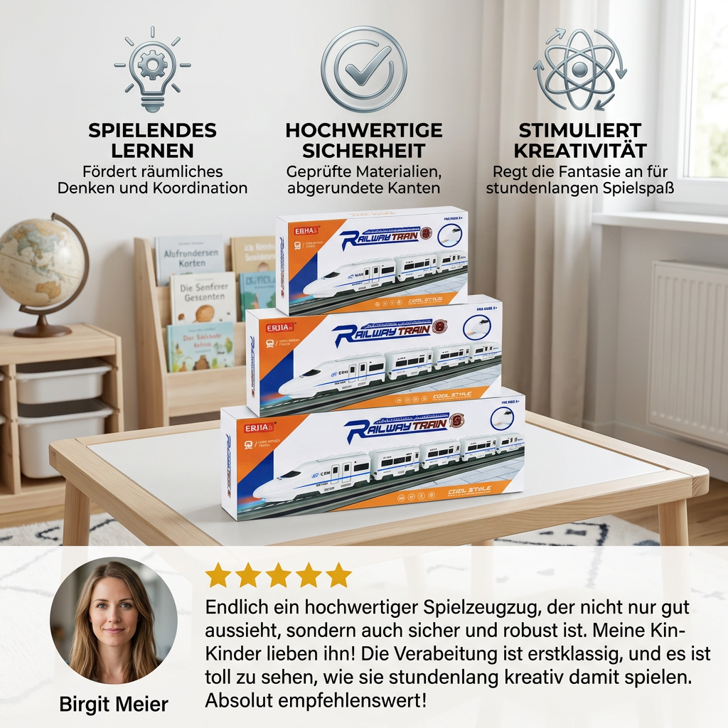 Selbstfahrender Spielzeugzug