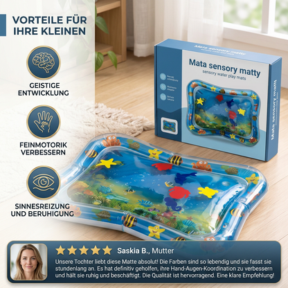 Sensorische Wasserspielmatte für Kinder