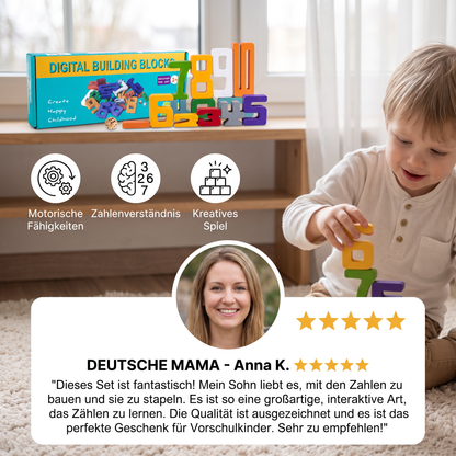 Zahlen lernen mit dem Stapelstein-Spiel