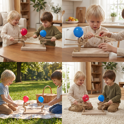 Ballon-Fechtspiel für die ganze Familie