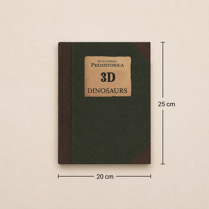 Interaktive 3D-Dinosaurier-Pop-up-Enzyklopädie