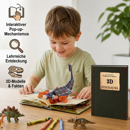 Interaktive 3D-Dinosaurier-Pop-up-Enzyklopädie