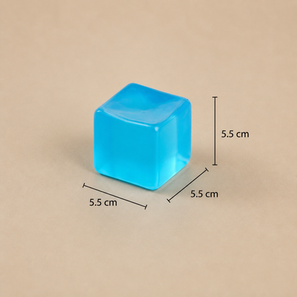 Cube Squishy Stressball – Weiches Gel-Fidget-Spielzeug für die Sinne