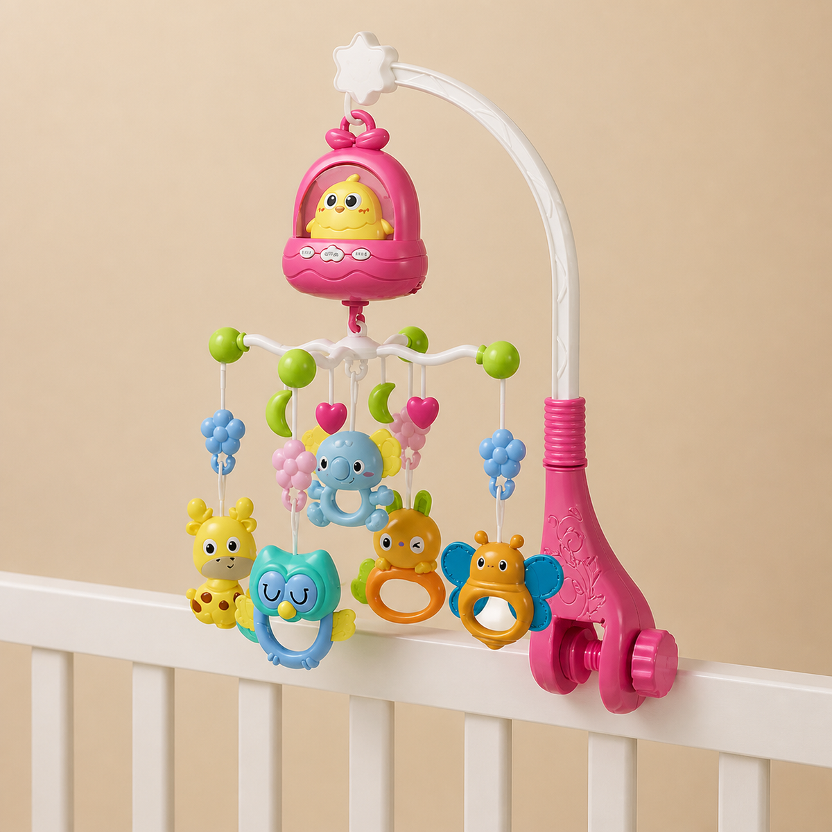 Mobile Spielzeug für Babybett & Wickeltisch