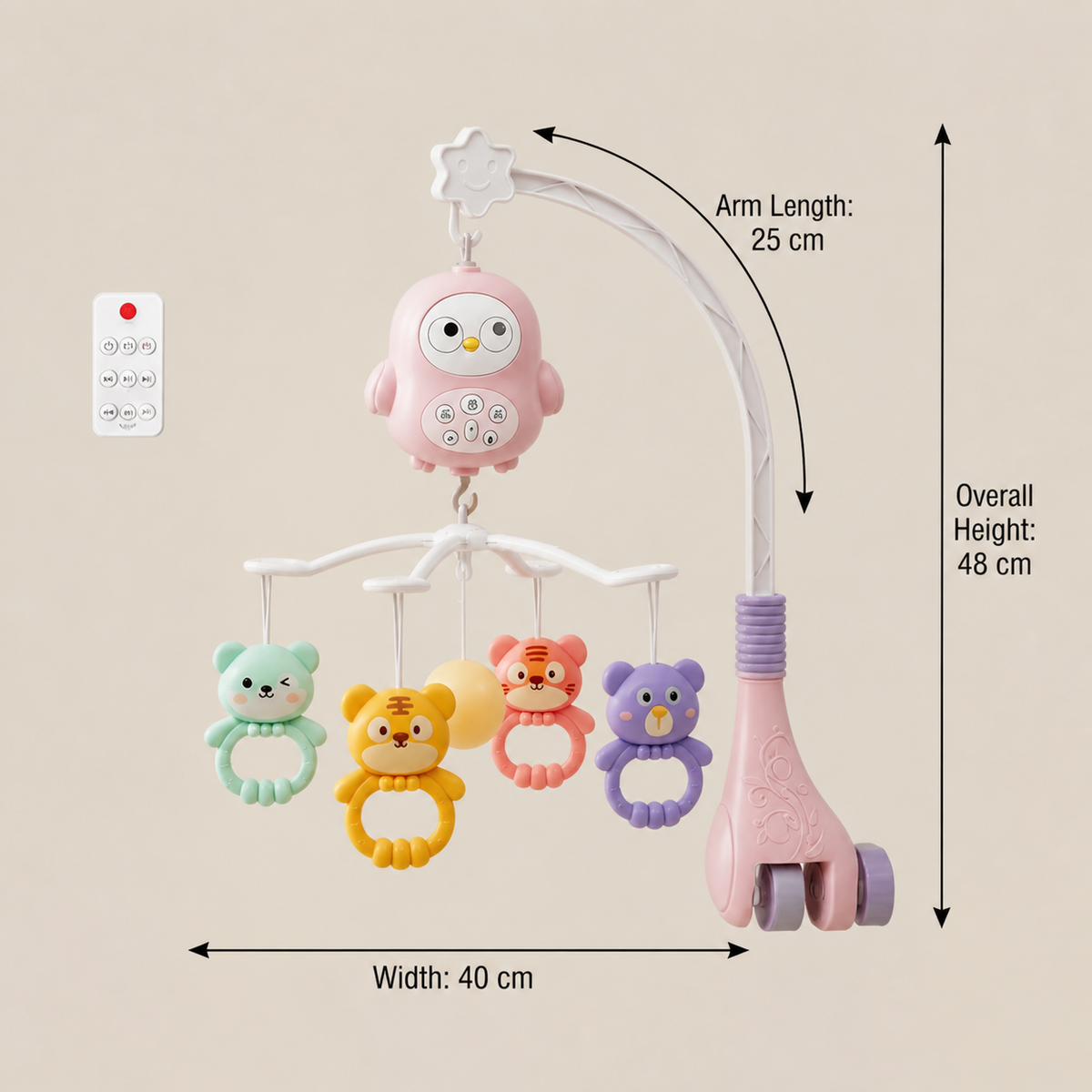 Mobile Spielzeug für Babybett & Wickeltisch