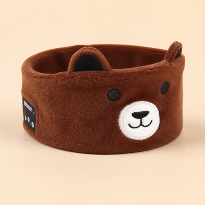 2-in-1 Schlaf-Kopfband mit Bluetooth-Lautsprechern – Weiches Kopfband für Reisen & entspannten Schlaf