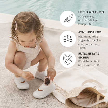 Sommer Babyschuhe mit rutschfester Sohle und atmungsaktivem Material