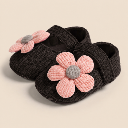 Sommer Babyschuhe mit weicher Sohle im Blumendesign