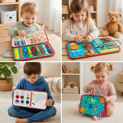 3-teiliges Montessori-Spiel- & Entdeckungsset für selbstständiges Lernen