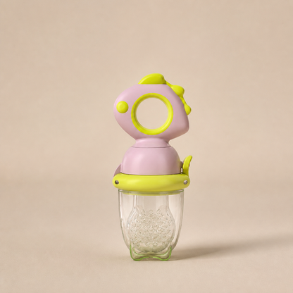 Baby-Fruchtsauger – Silikon Beißring mit Druckmechanismus