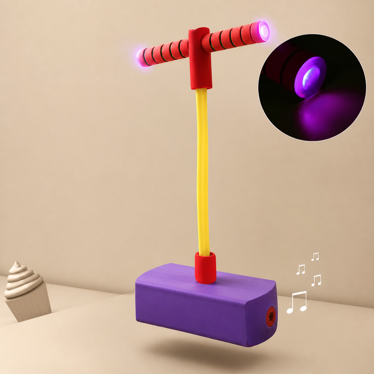 Kinder-Pogo-Hüpfer aus Schaumstoff – Hüpfspielzeug für drinnen & draußen