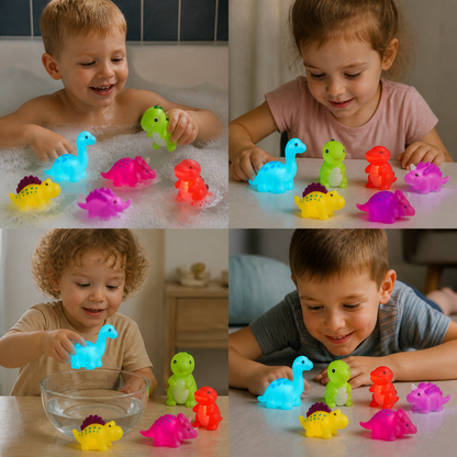Leuchtendes Bade Dinosaurier Spielzeug