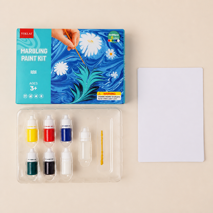 Kreatives Marmor Wasserfarben Spiel Set