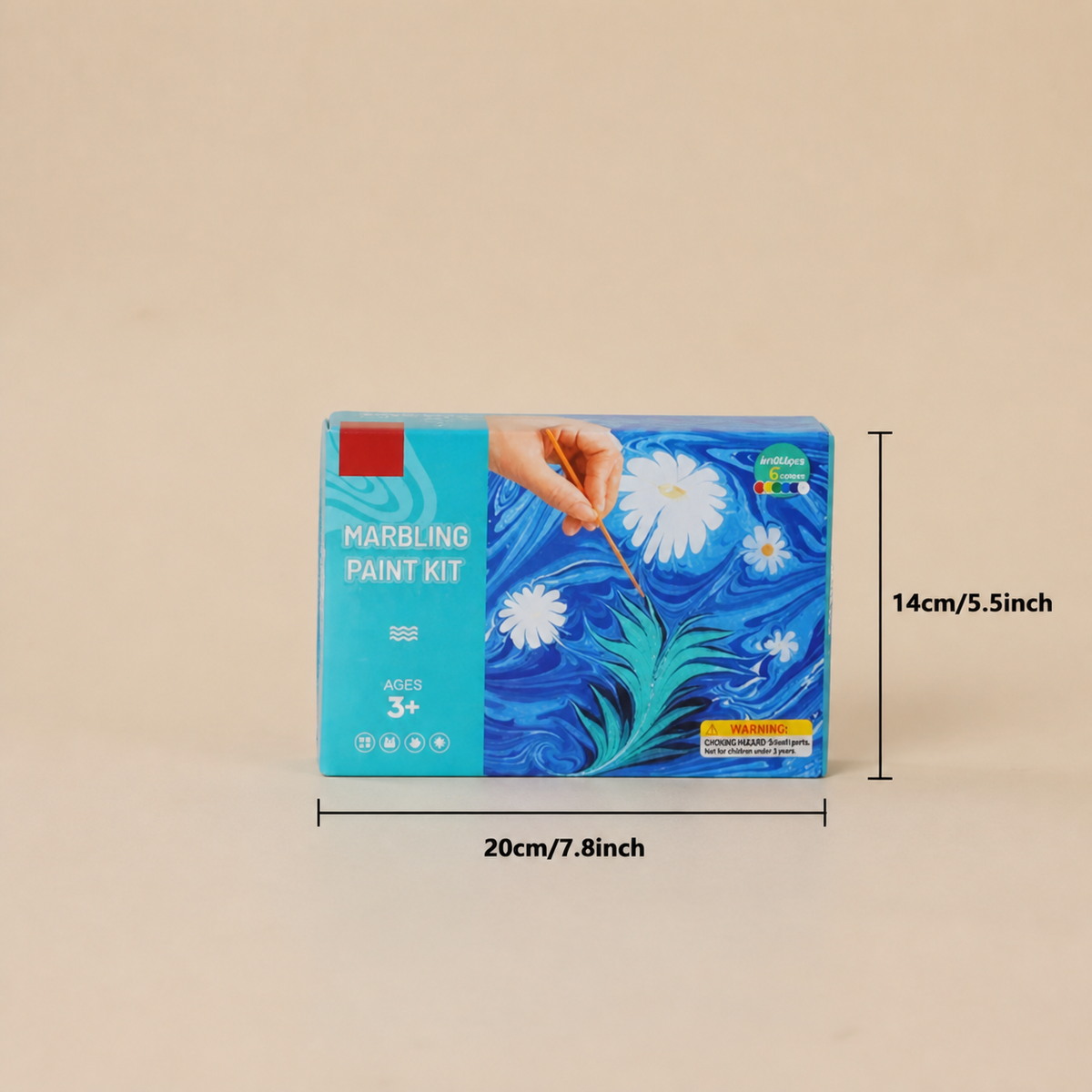 Kreatives Marmor Wasserfarben Spiel Set