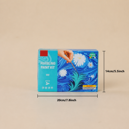 Kreatives Marmor Wasserfarben Spiel Set
