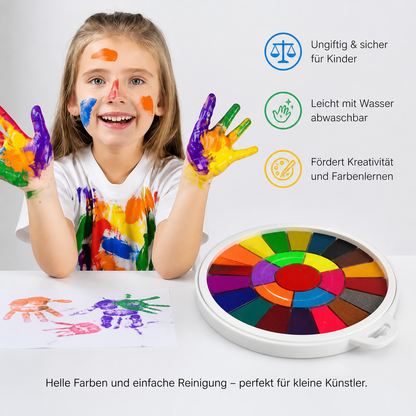 Fingerfarben Zeichenset für Kinder