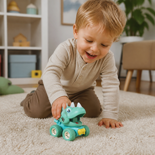 DRÜCKEN & LOSFAHREN – DINO-MONSTERTRUCKS