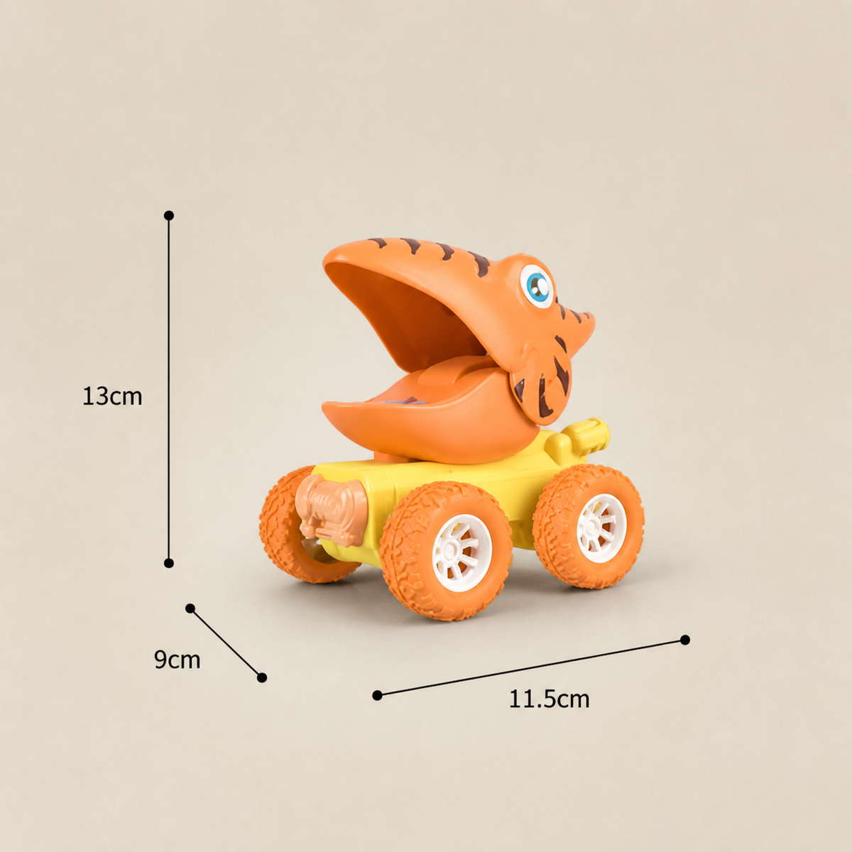 DRÜCKEN & LOSFAHREN – DINO-MONSTERTRUCKS