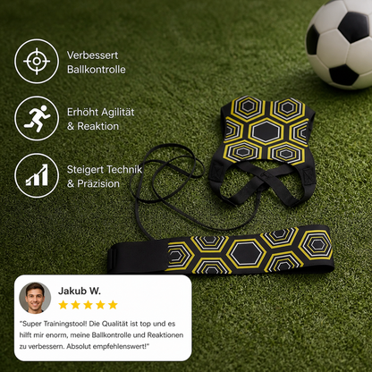 Fußball Trainings Gürtel für mehr Ballkontrolle