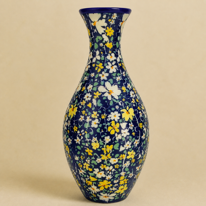 Edle 3D Puzzle Vase - Verwendbar für echte Blumen