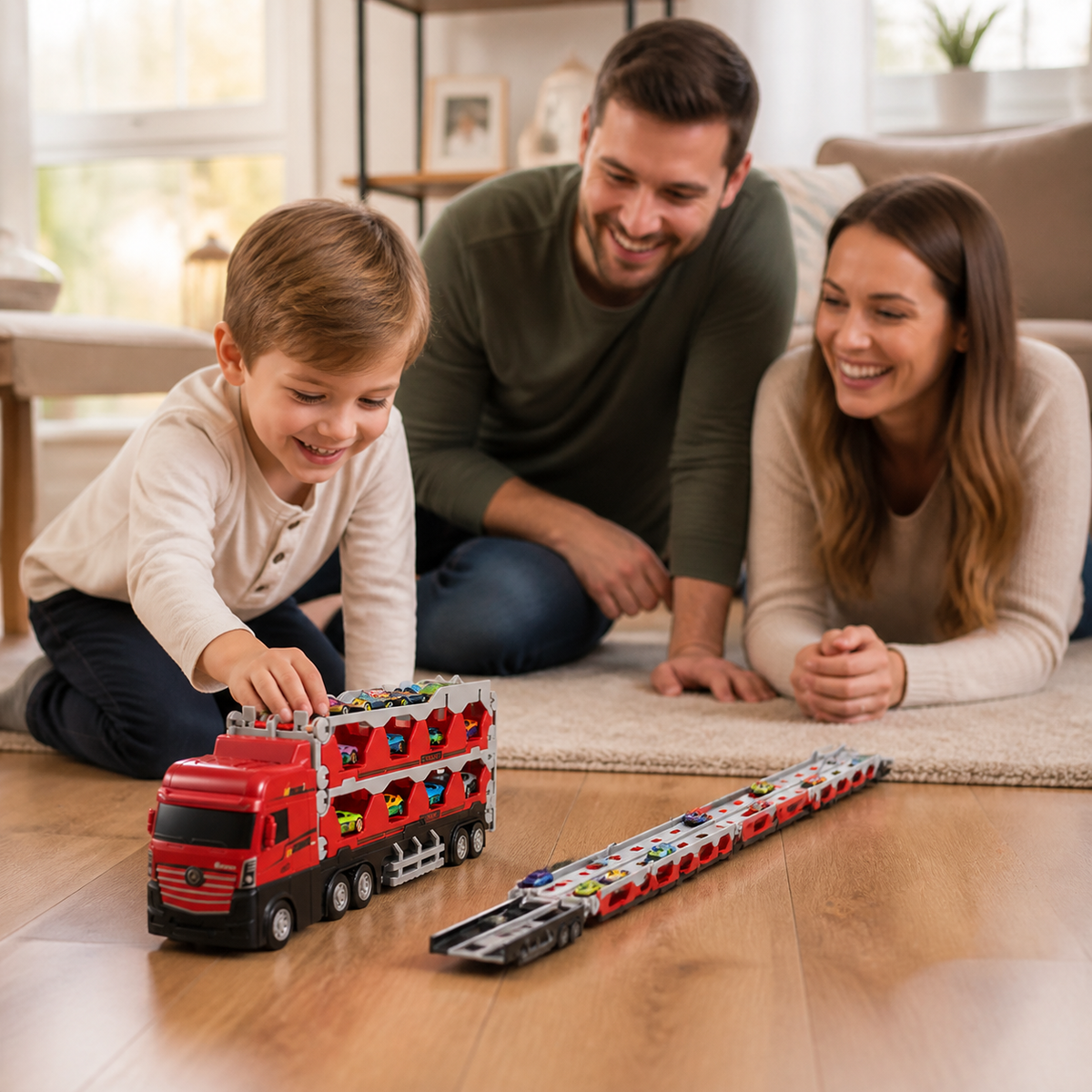 Autorennbahn Spiel Truck für Kinder