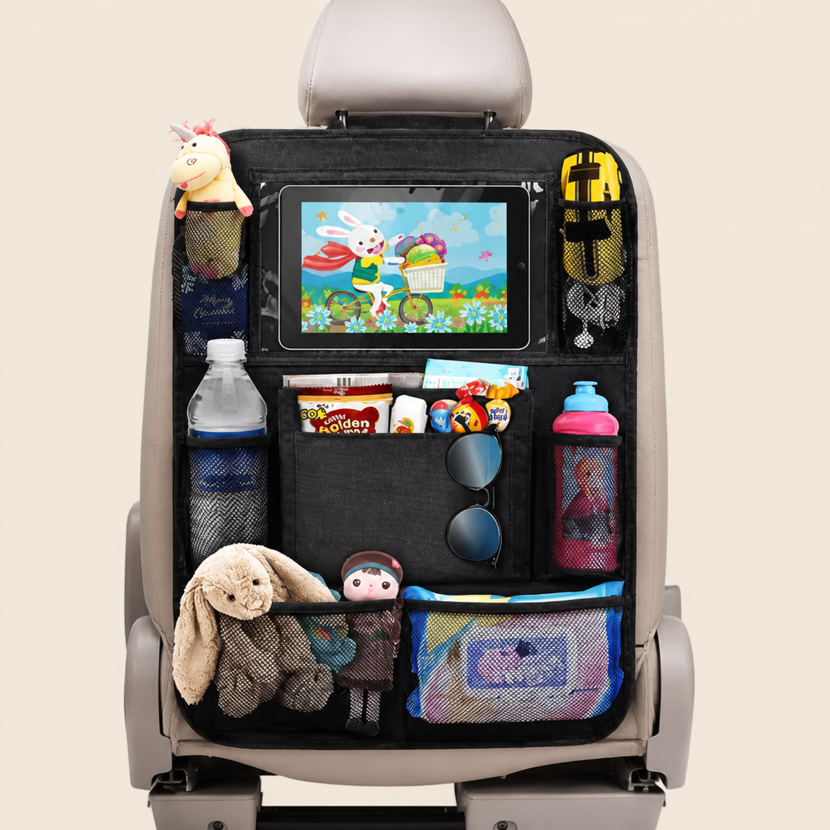 Auto Sitzschutz und Organizer für Kinder