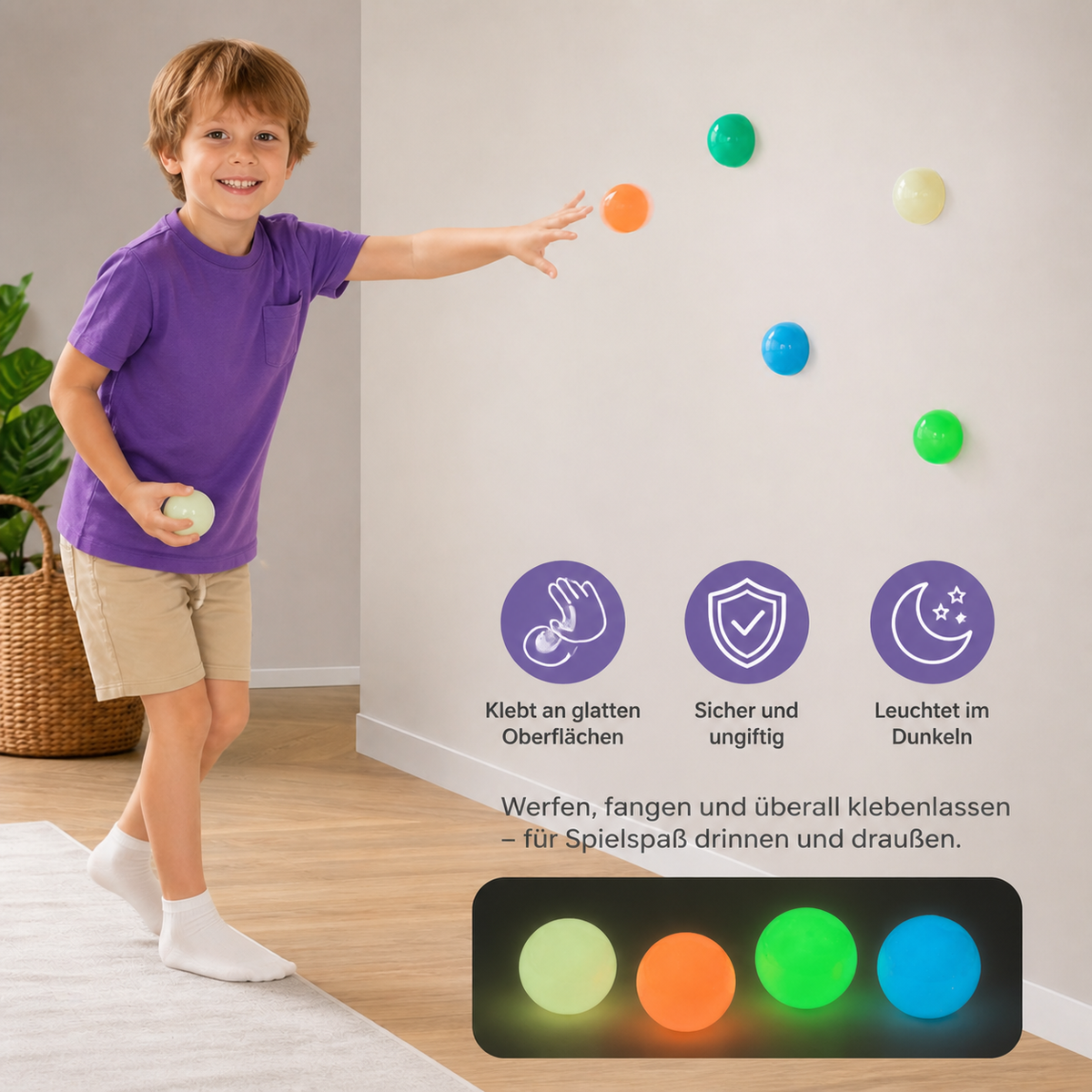Klebrige Spielbälle – Unendlicher Spaß!