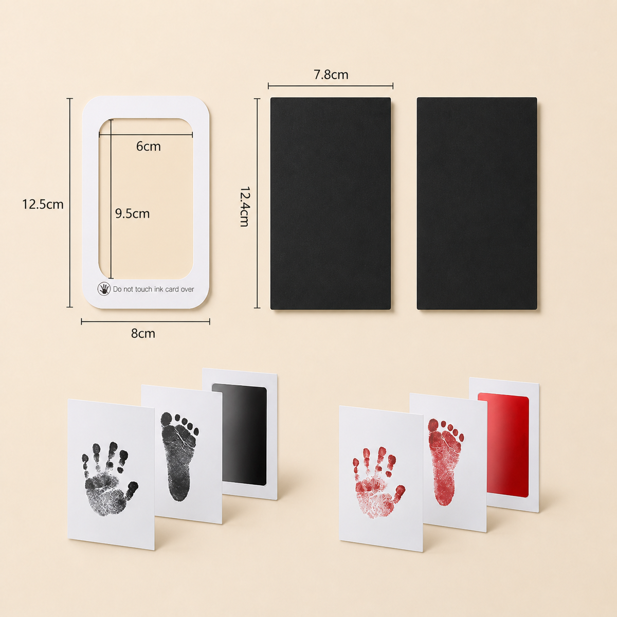 Baby Handabdruck Set – Einzigartiges Andenken an Dein Baby