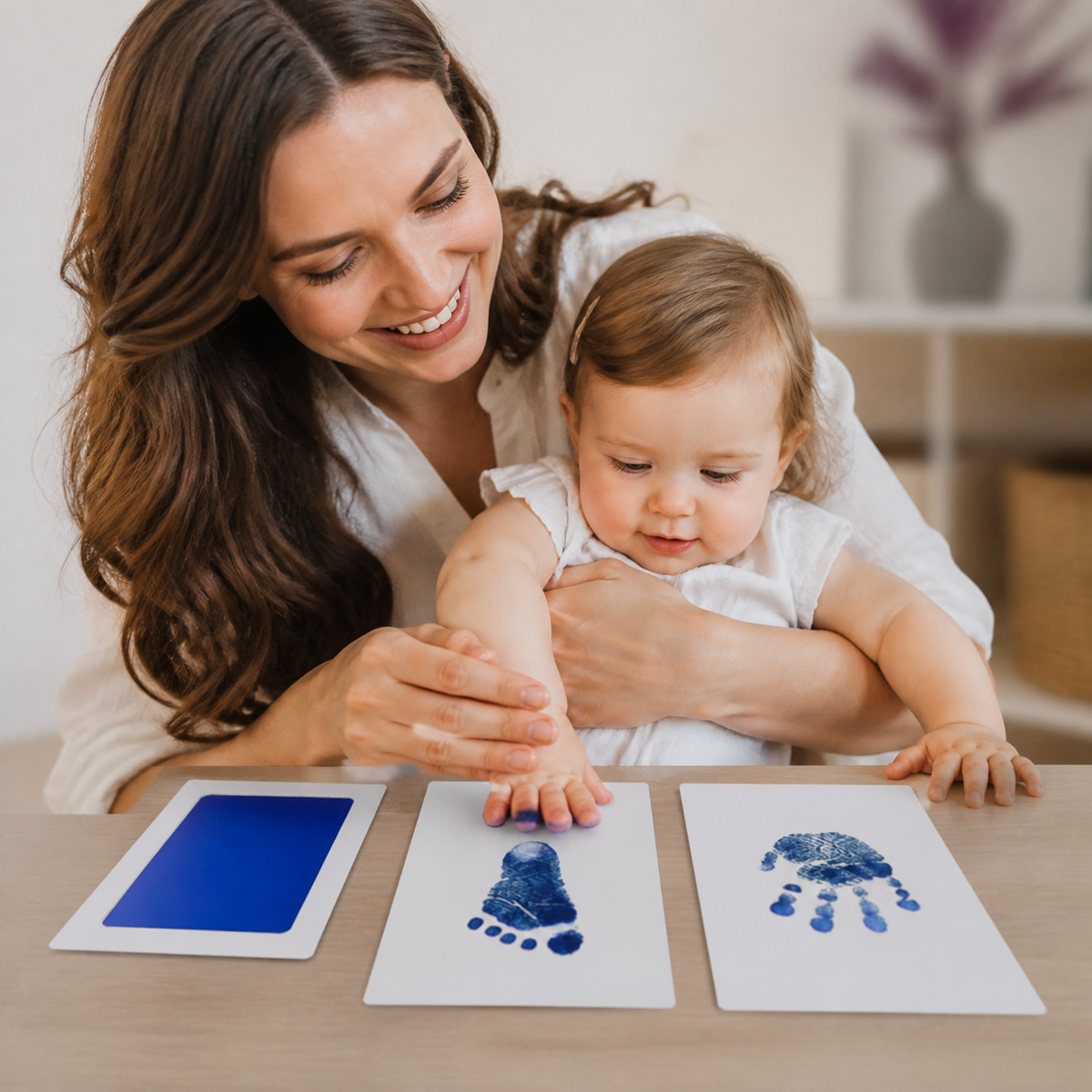 Baby Handabdruck Set – Einzigartiges Andenken an Dein Baby