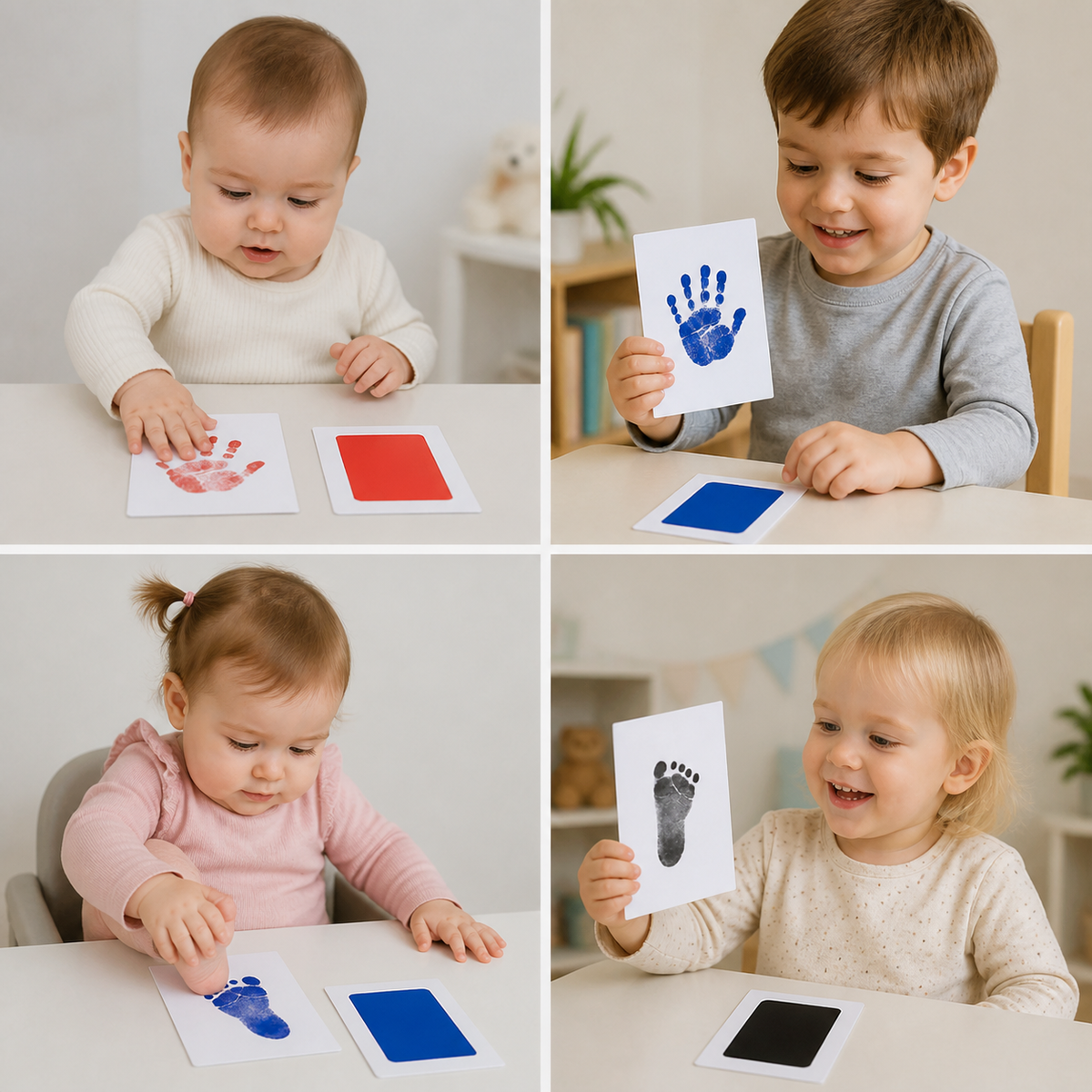 Baby Handabdruck Set – Einzigartiges Andenken an Dein Baby