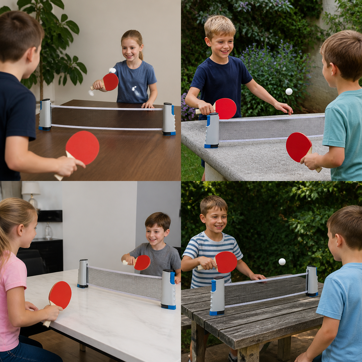 Tragbares Tischtennis-Set