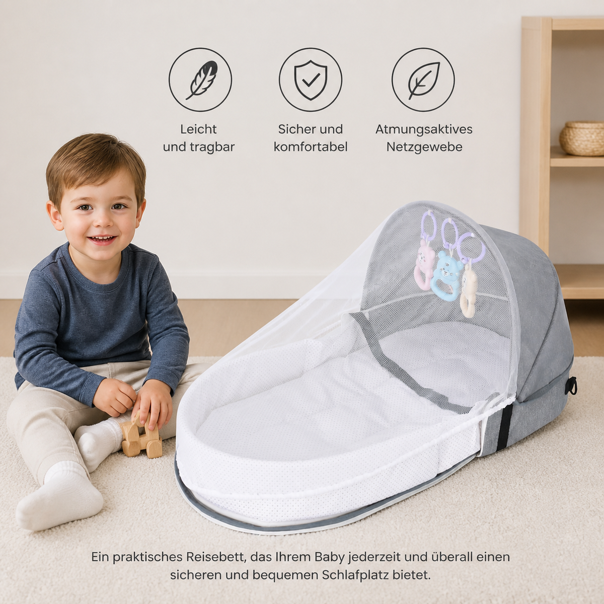 Faltbares Baby-Reisebett
