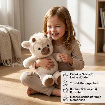 Laufendes Kälbchen - Weiches Cartoon-Plüschtier & Beruhigungshelfer für Kinder
