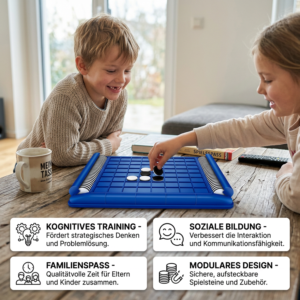 Flip-Strategiespiel – Interaktives Logikspiel für Kinder und die ganze Familie