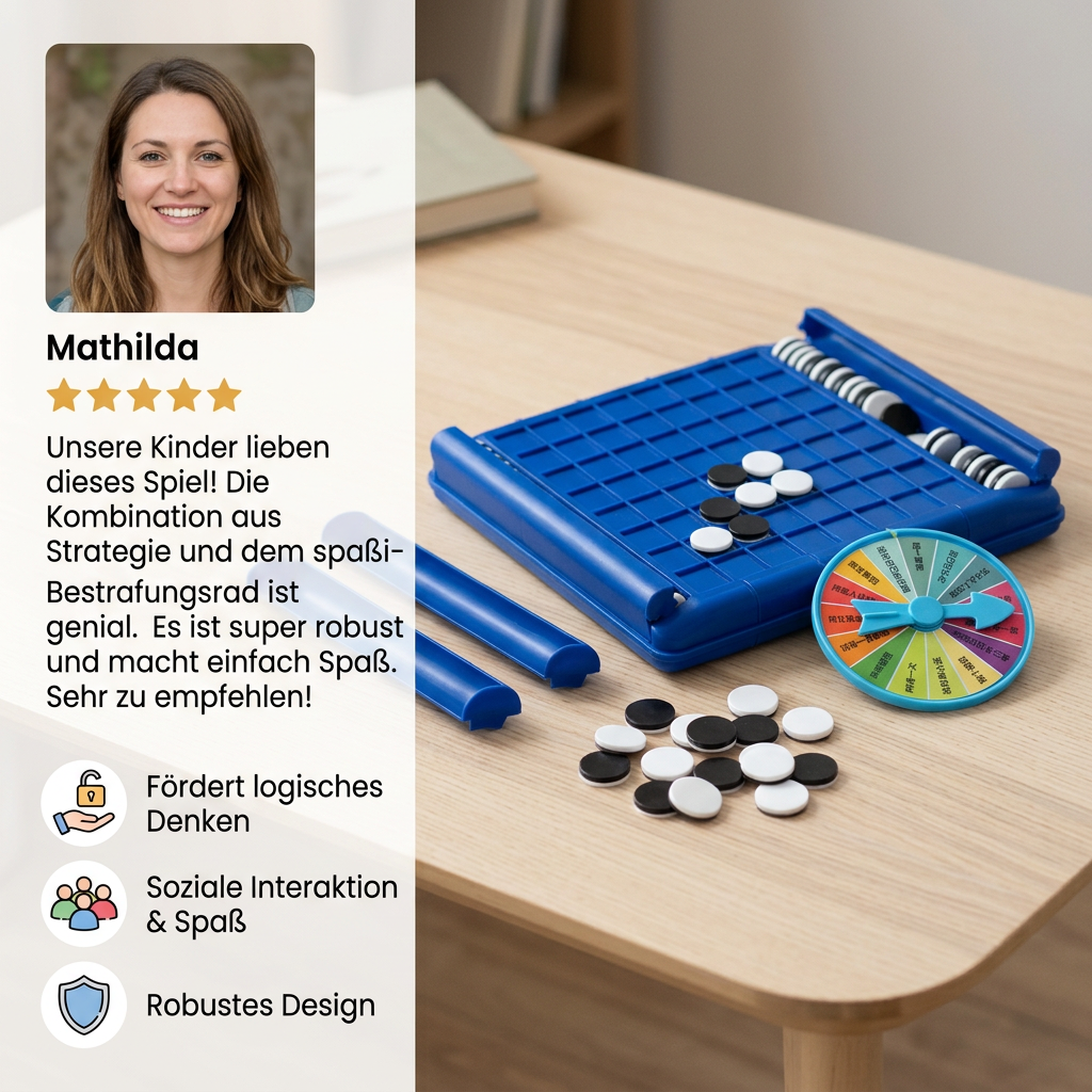 Flip-Strategiespiel – Interaktives Logikspiel für Kinder und die ganze Familie