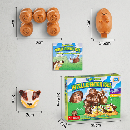 Cleverer Igel – Logik- und Denkspiel für Kinder