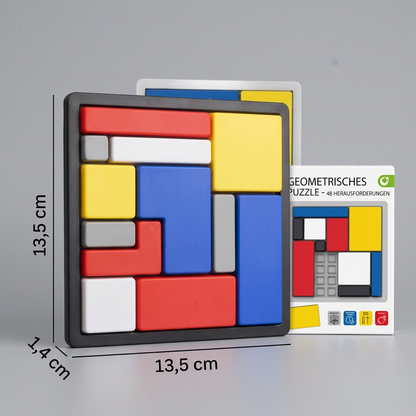 Kreatives geometrisches Block-Puzzlespiel