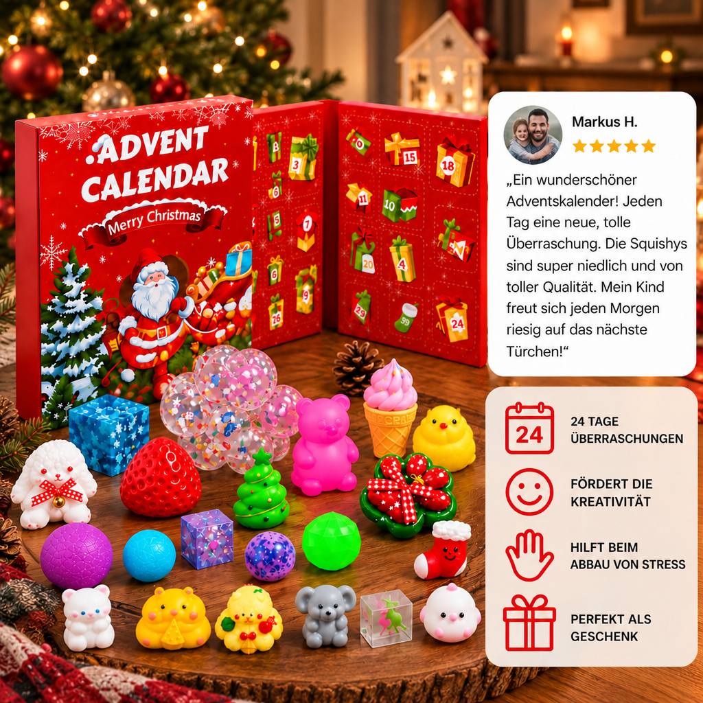 24-Tage-Premium-Squishy-Adventskalender