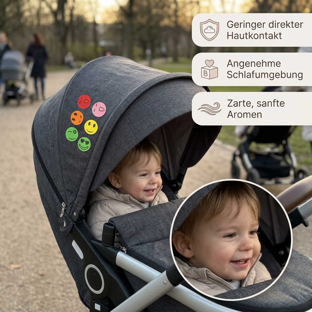 Natürliche Mückenschutz-Sticker für Kinder und Babys (100 Stück)