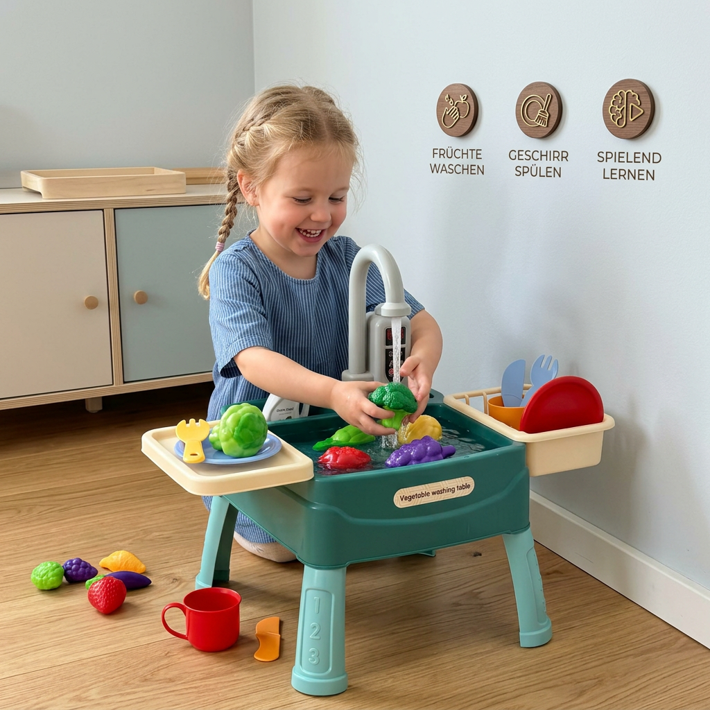 WaterWonder – Spielküche mit magischem Wasserhahn