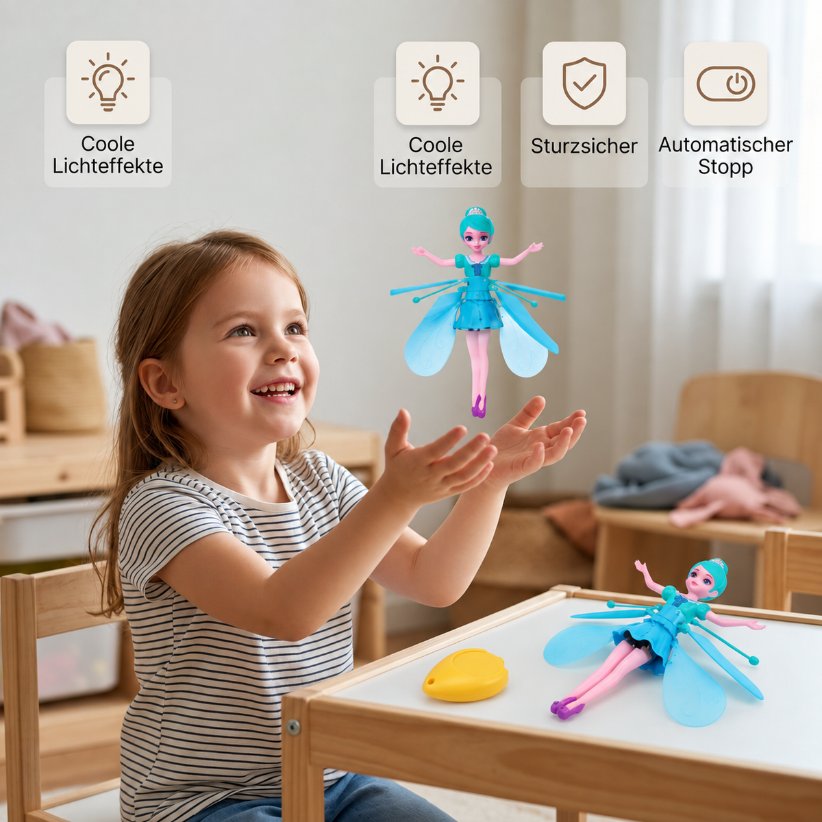Schwebende magische Fee – Spielzeug für Kinder
