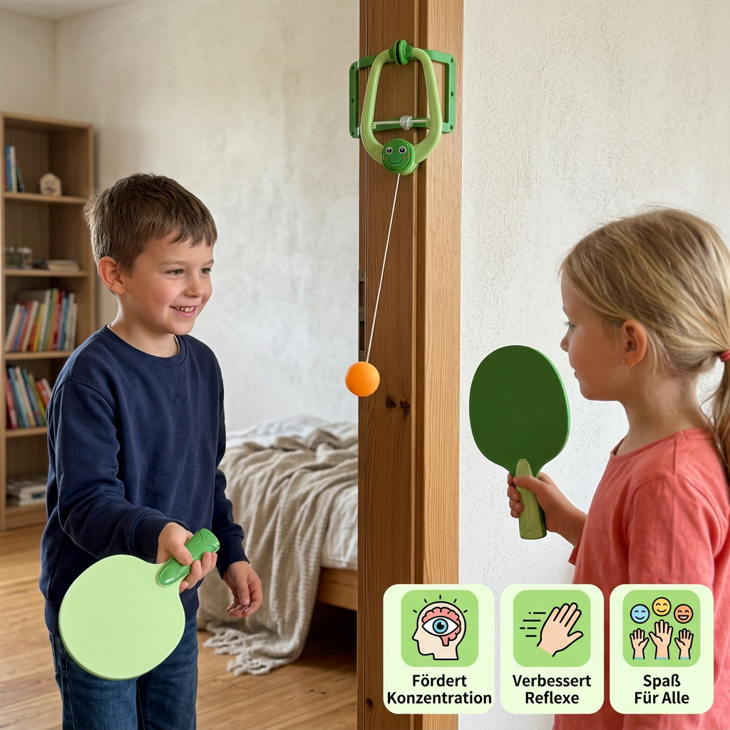 Türrahmen-Tischtennisspiel-Set