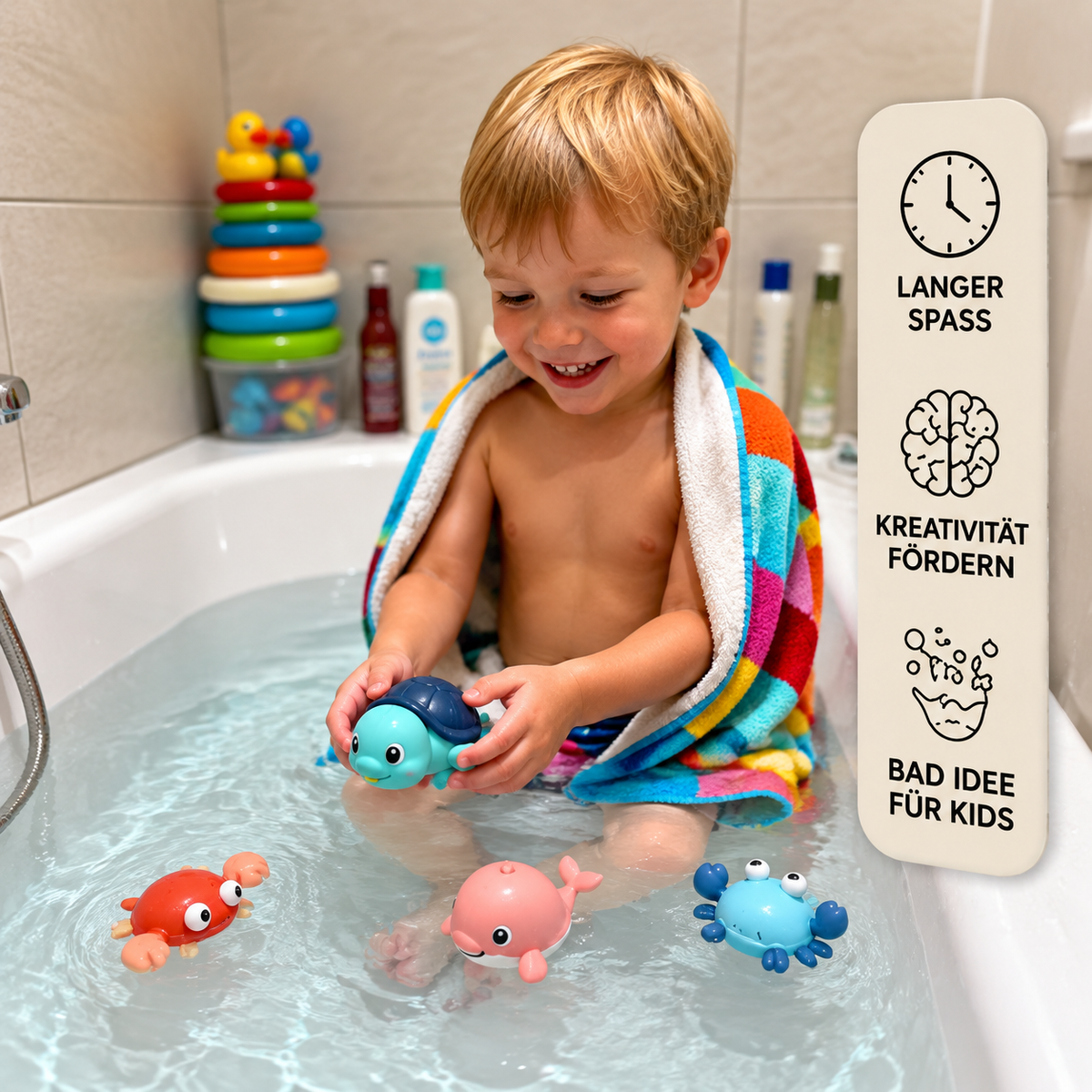 Badefreunde – Endloser Spaß in der Badewanne!