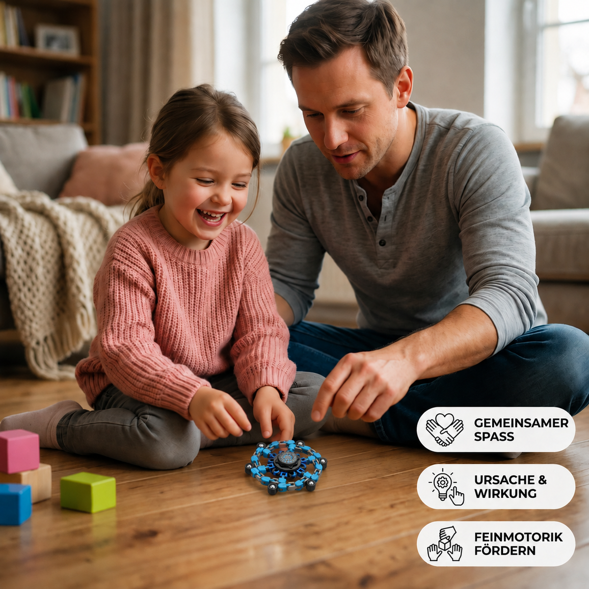 Robotisches Drehspielzeug für Kinder