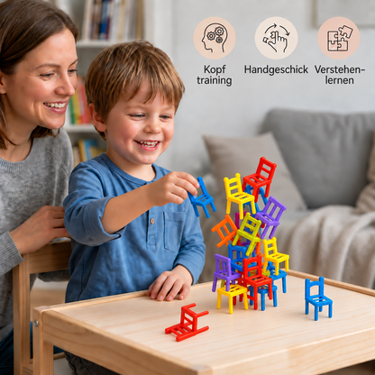 Montessori Stuhl-Stapelspiel