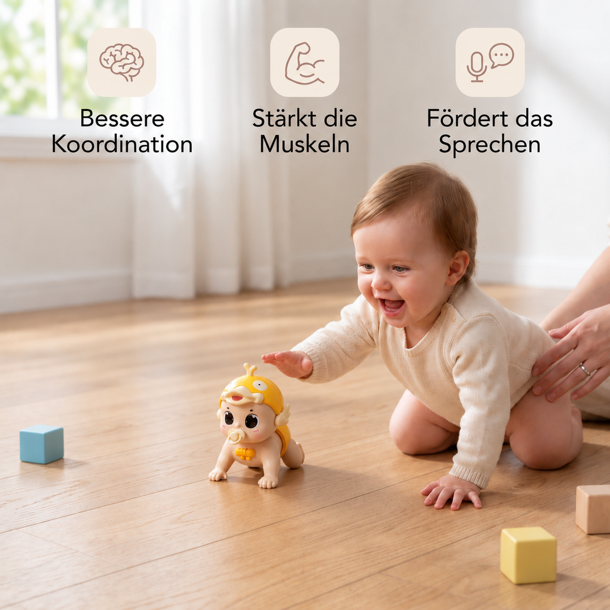 Krabbelspielzeug für Babys