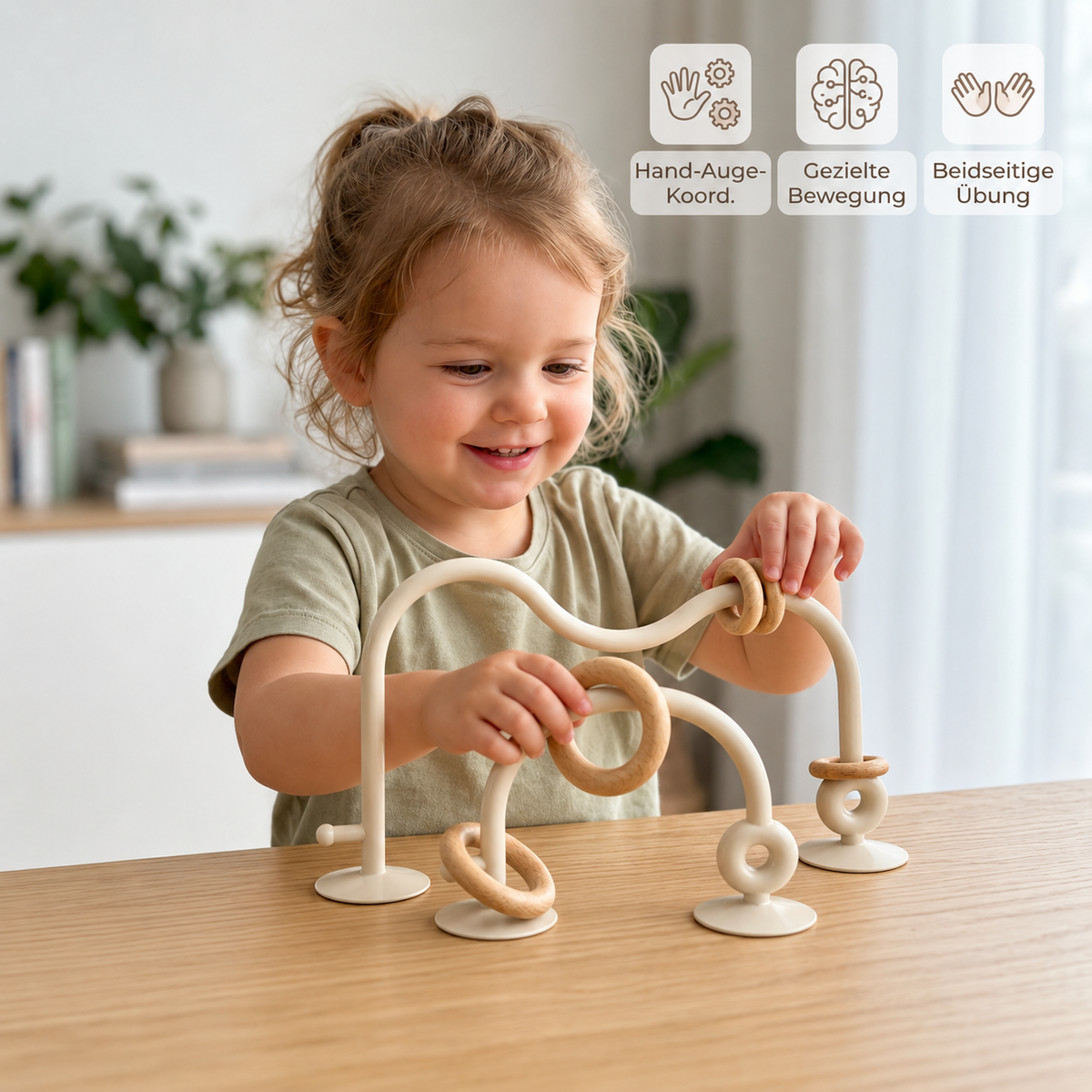Saugnapf-Spielzeug für Kleinkinder