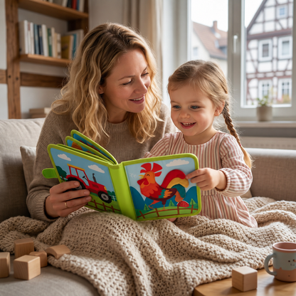 Pädagogisches Montessori-Bauernhof-Geschichtenbuch